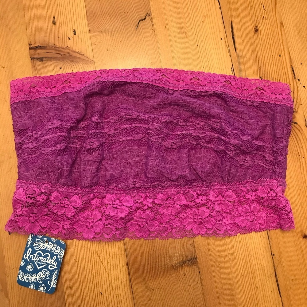 🌺FREE PEOPLE Lace Bandeau Bralette